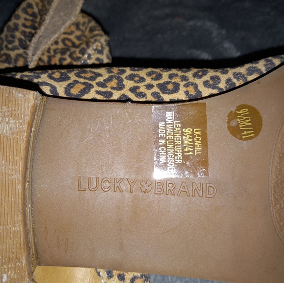 Lucky brand cheetah loafers - Picture 4 of 11